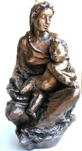 Bronze Mutter Kind Lore Friedrich Gronau.jpg